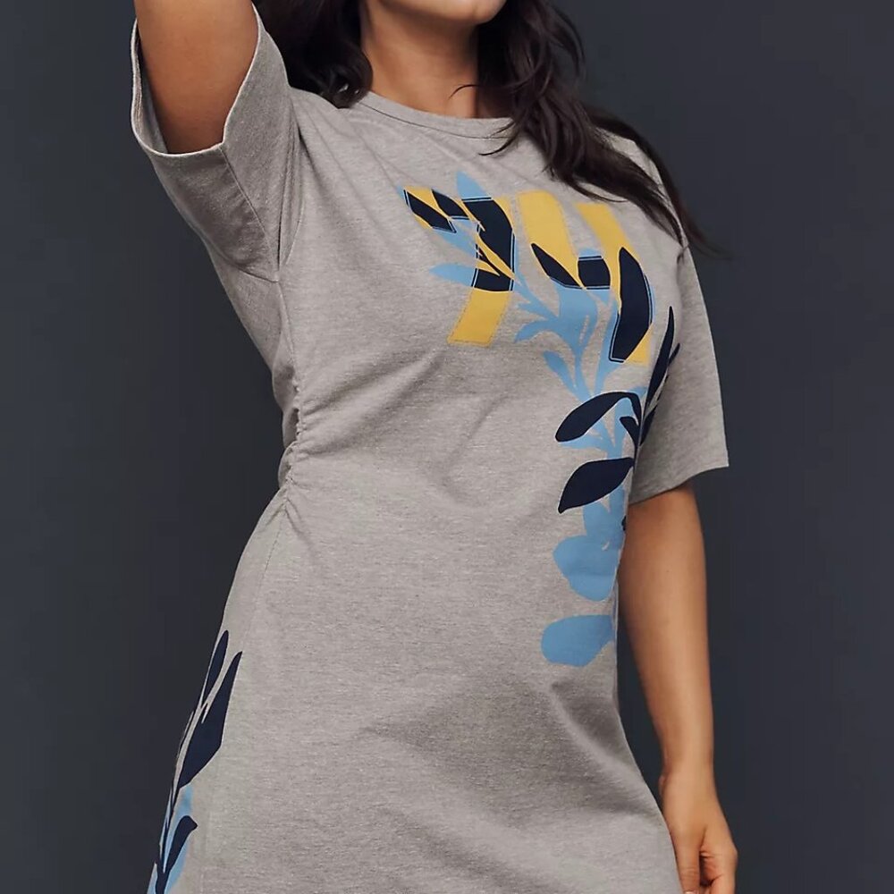 Daily Practice Short-Sleeve Mini T-Shirt Dress